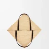 XL Puzzle Fold-tote-veske i raffia XL Puzzle Fold-tote-veske i raffia