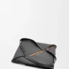 XL Puzzle Fold-tote-veske i skinnende kalveskinn