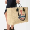 XL Verano-tote-veske i raffia XL Verano-tote-veske i raffia