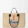 XL Verano-tote-veske i raffia XL Verano-tote-veske i raffia
