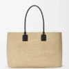 XL Verano-tote-veske i raffia XL Verano-tote-veske i raffia